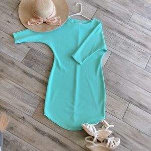 NWOT: ASOS fitted Mint dress